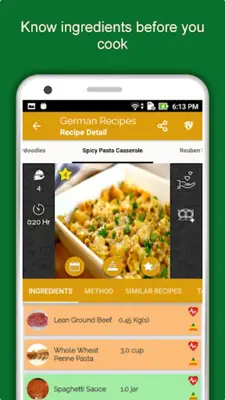 German Food Recipes Offline android App screenshot 10